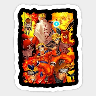 NARUTO UZUMAKI MERCH VTG Sticker